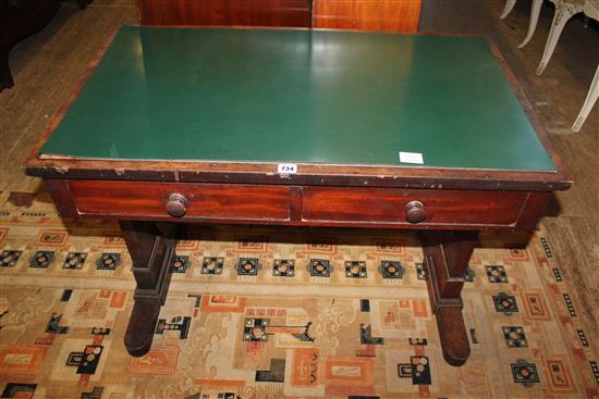 1920s mahogany chest of two short and four long drawers